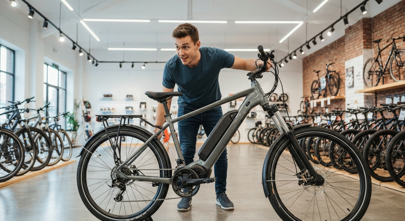 Comment choisir la taille de son vélo électrique ?